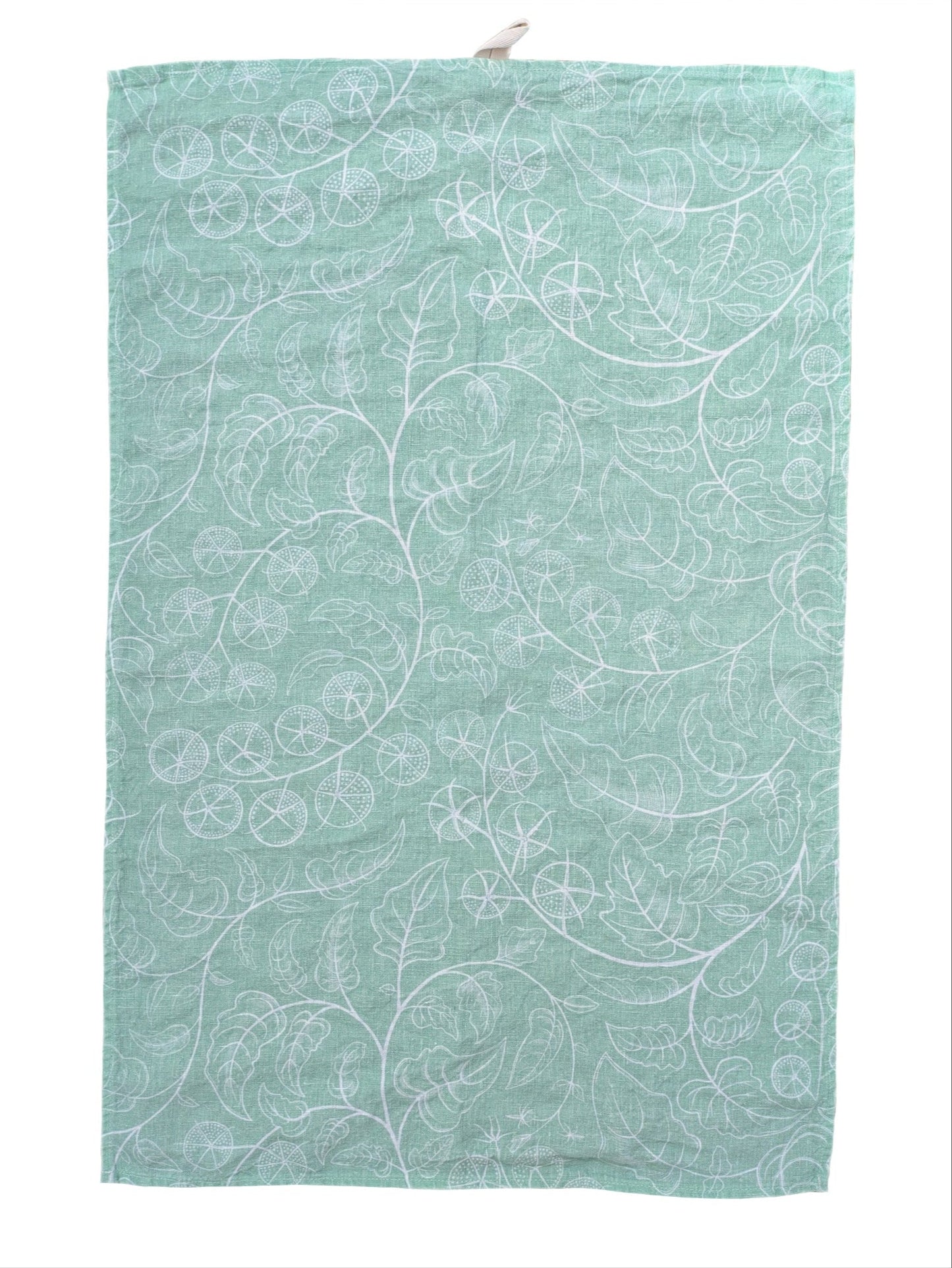 Tomato tea towel cutout flat image