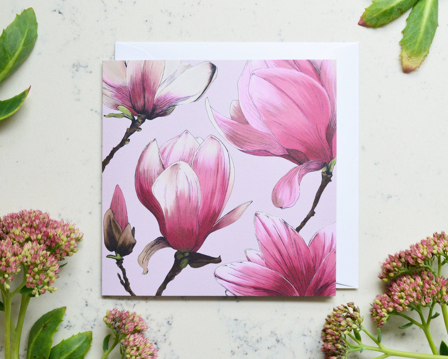 Magnolia card
