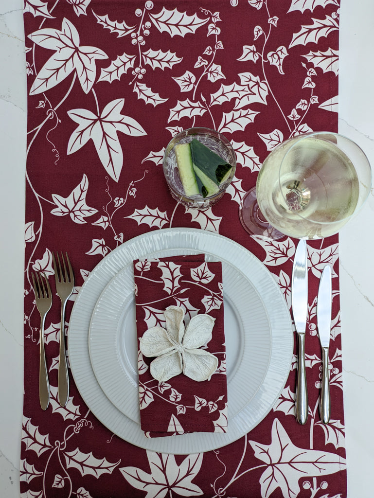 Botanical Table Runner