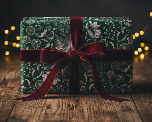 Christmas foliage gift wrapping service
