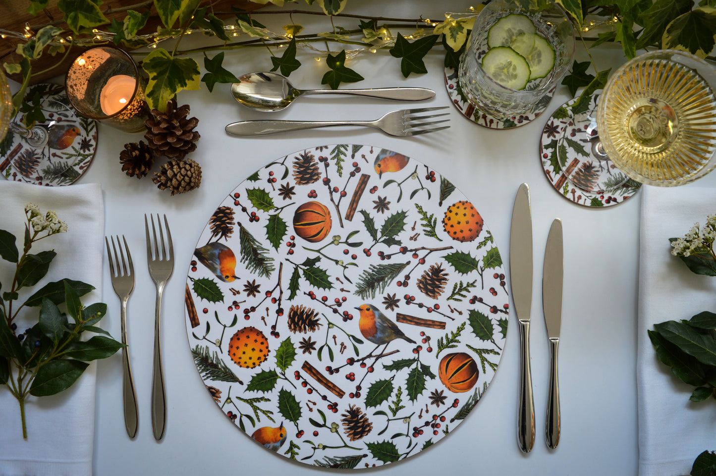 Christmas table decor, Christmas dinner ideas