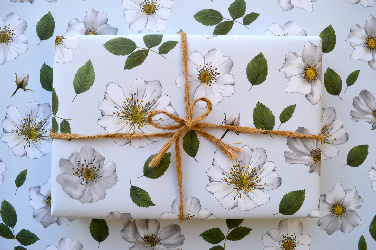 Floral wrapping paper